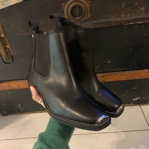 Urban outfitters black booties